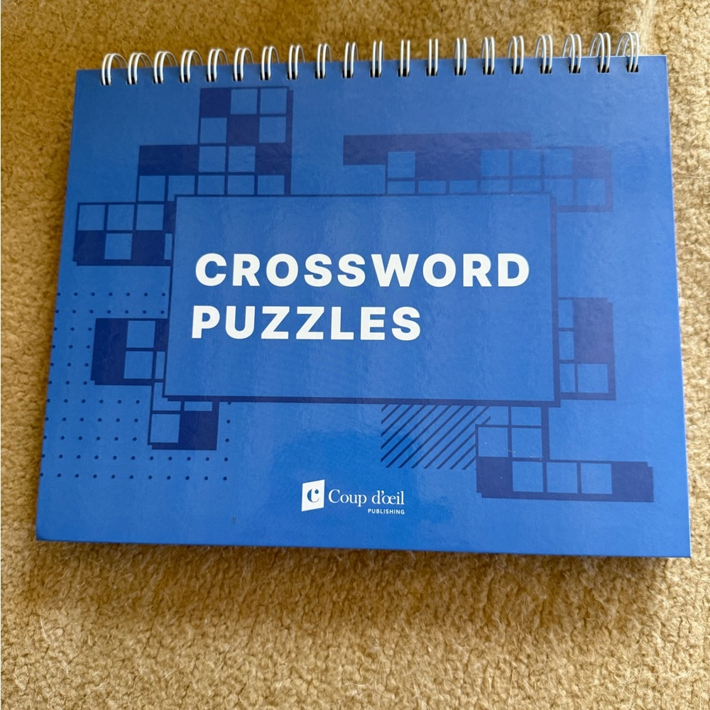 Coup d'œil Crossword Puzzle Book